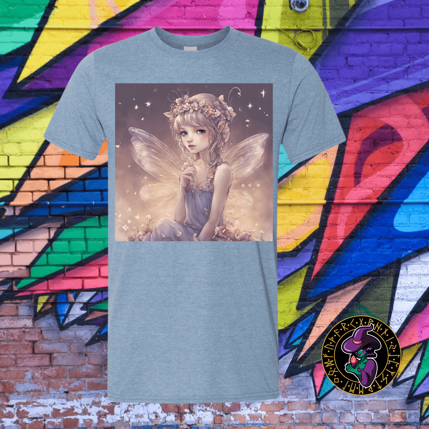 T-Shirt Heather Indigo / S Magical Woodland Spirit T-Shirt