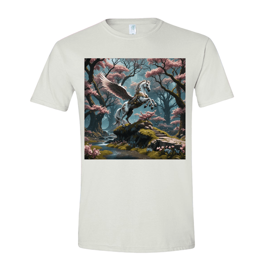 T-Shirt White / S Majestic Pegasus T-Shirt Majestic Pegasus T-Shirt
