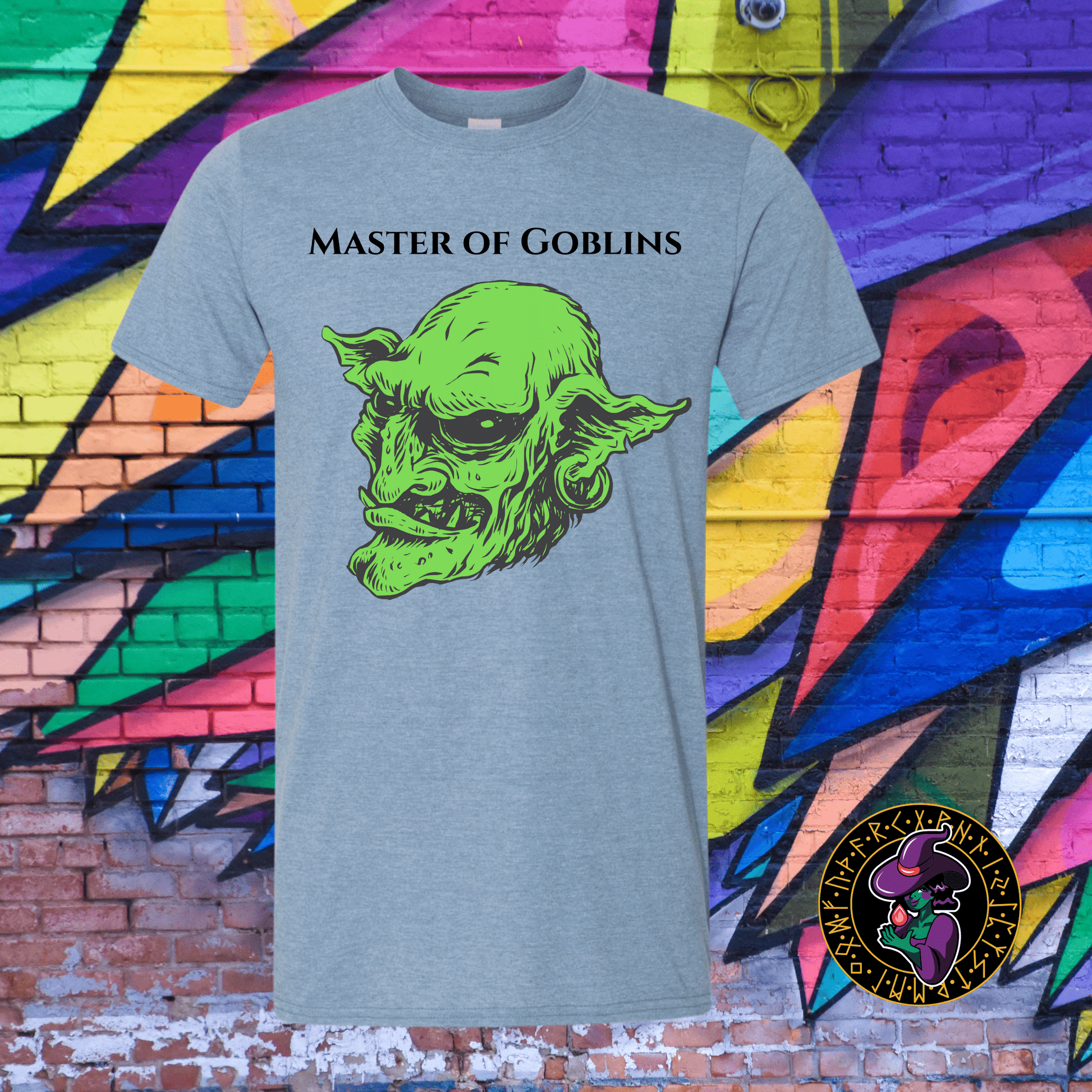 T-Shirt Heather Indigo / S Master of Goblins T-Shirt Master of Goblins T-Shirt