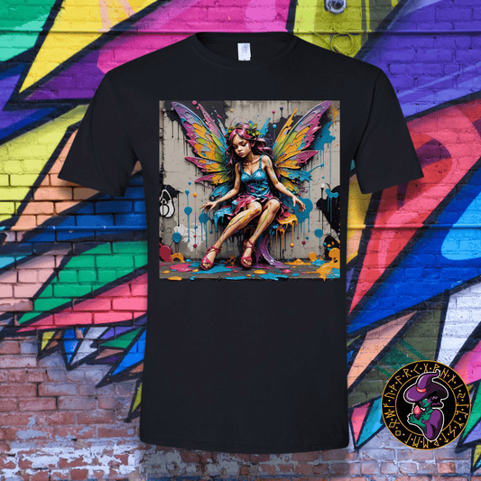 T-Shirt Black / S Melting Rainbow Fairy T-Shirt Melting Rainbow Fairy T-Shirt