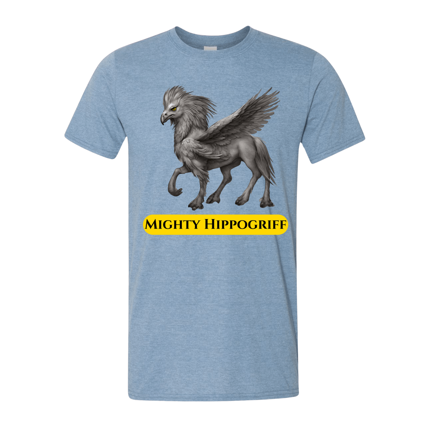 T-Shirt Heather Indigo / S Mighty Hippogriff T-Shirt Mighty Hippogriff T-Shirt