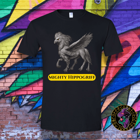 T-Shirt Black / S Mighty Hippogriff T-Shirt Mighty Hippogriff T-Shirt