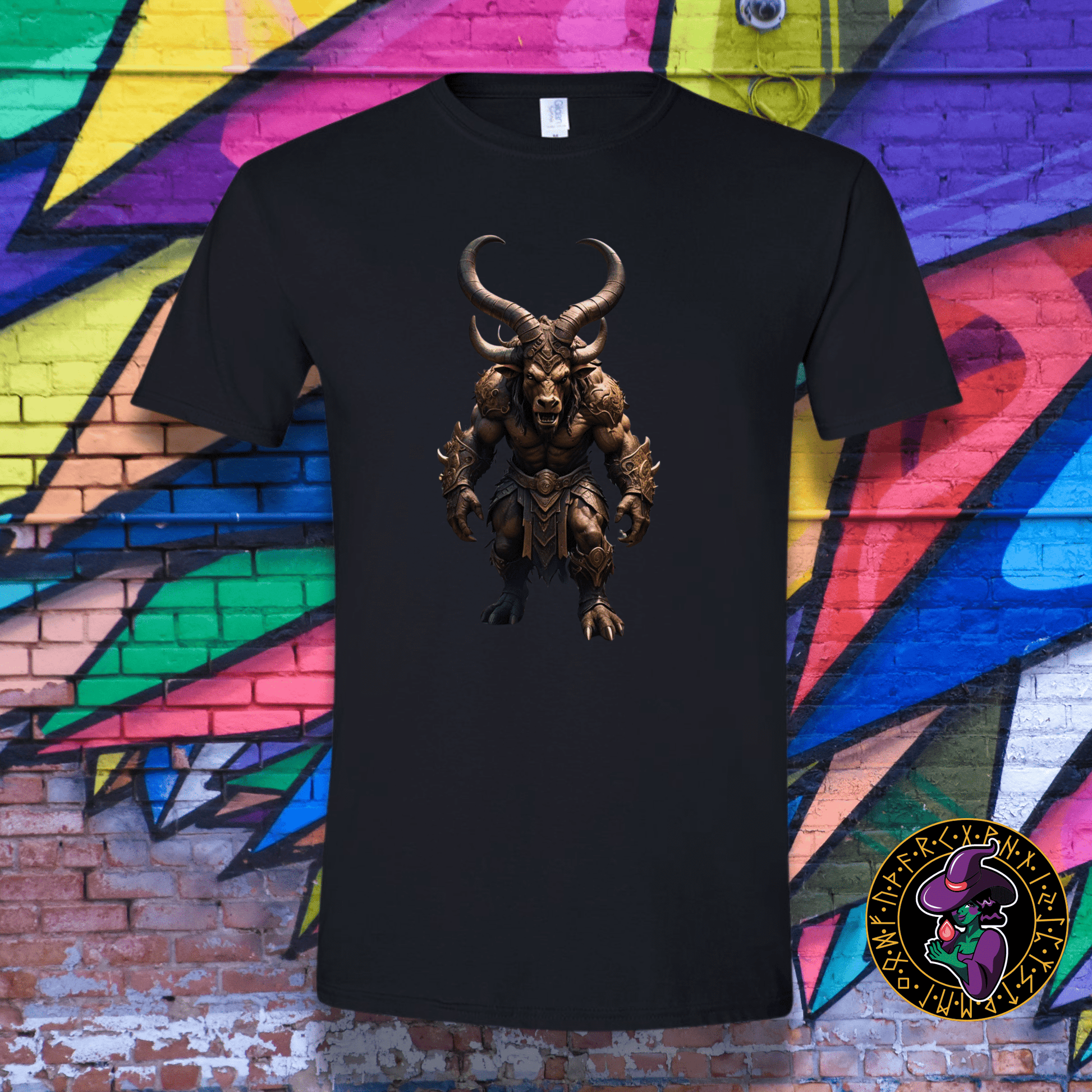 T-Shirt Black / S Minotaur's Stare T-Shirt