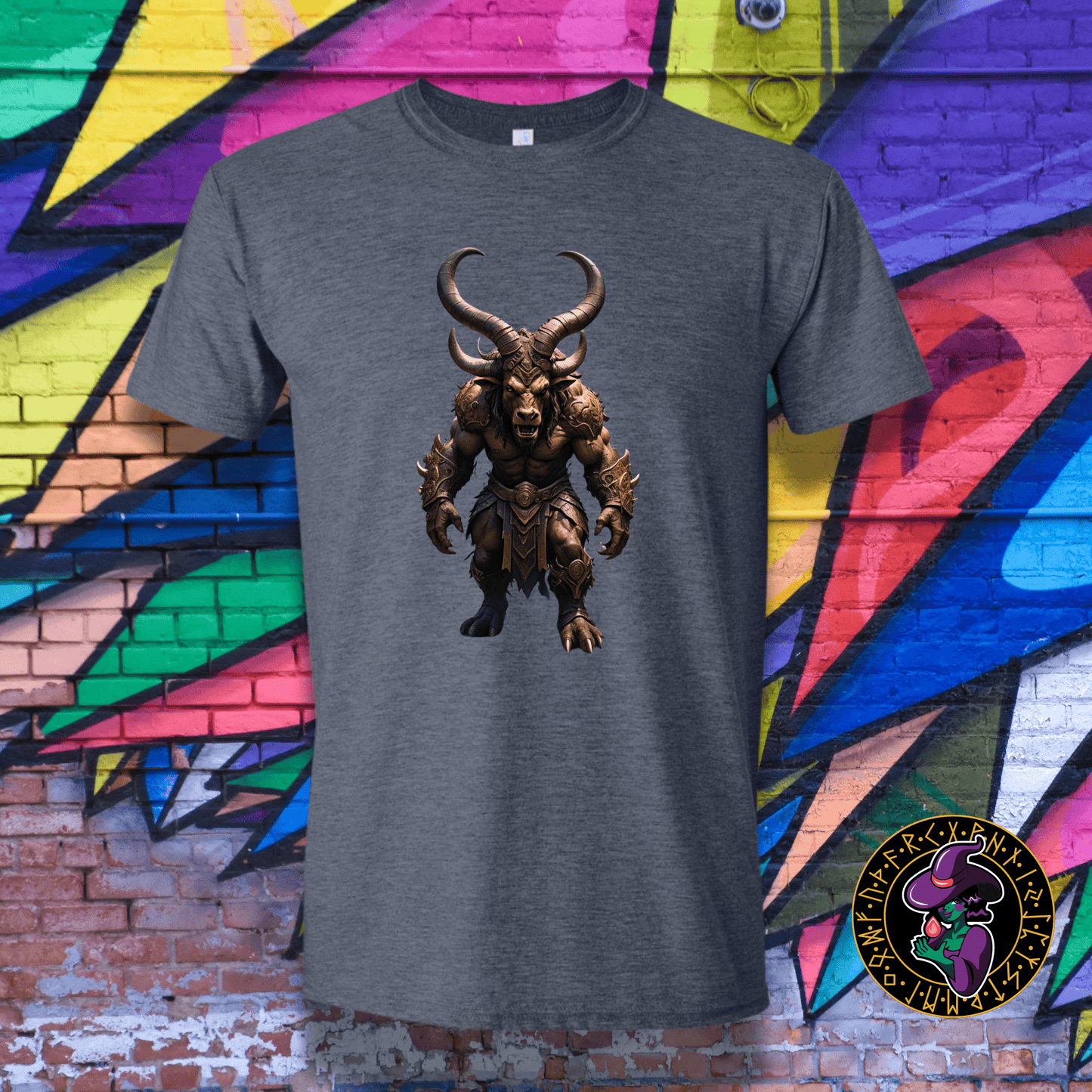 T-Shirt Heather Navy / S Minotaur's Stare T-Shirt Minotaur's Stare T-Shirt