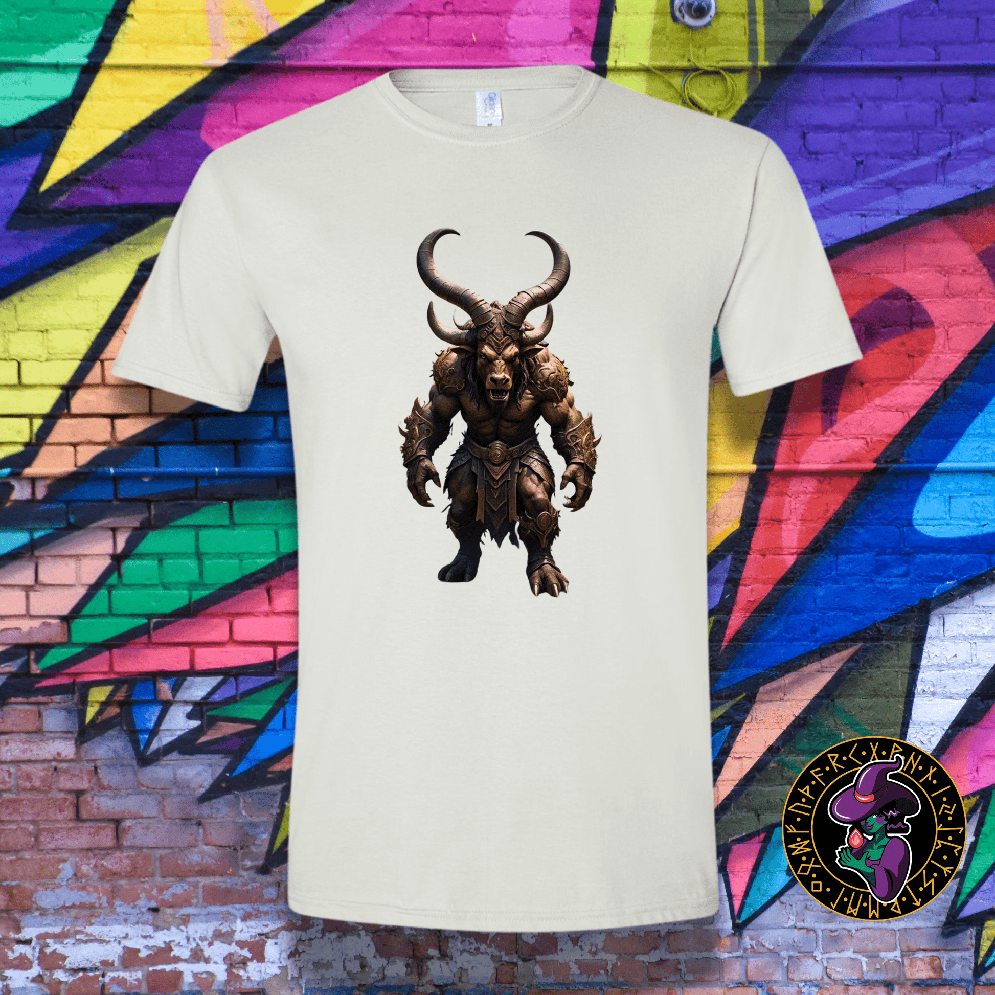 T-Shirt White / S Minotaur's Stare T-Shirt Minotaur's Stare T-Shirt