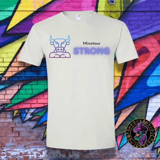 T-Shirt White / S Minotaur Strong T-Shirt Minotaur Strong T-Shirt