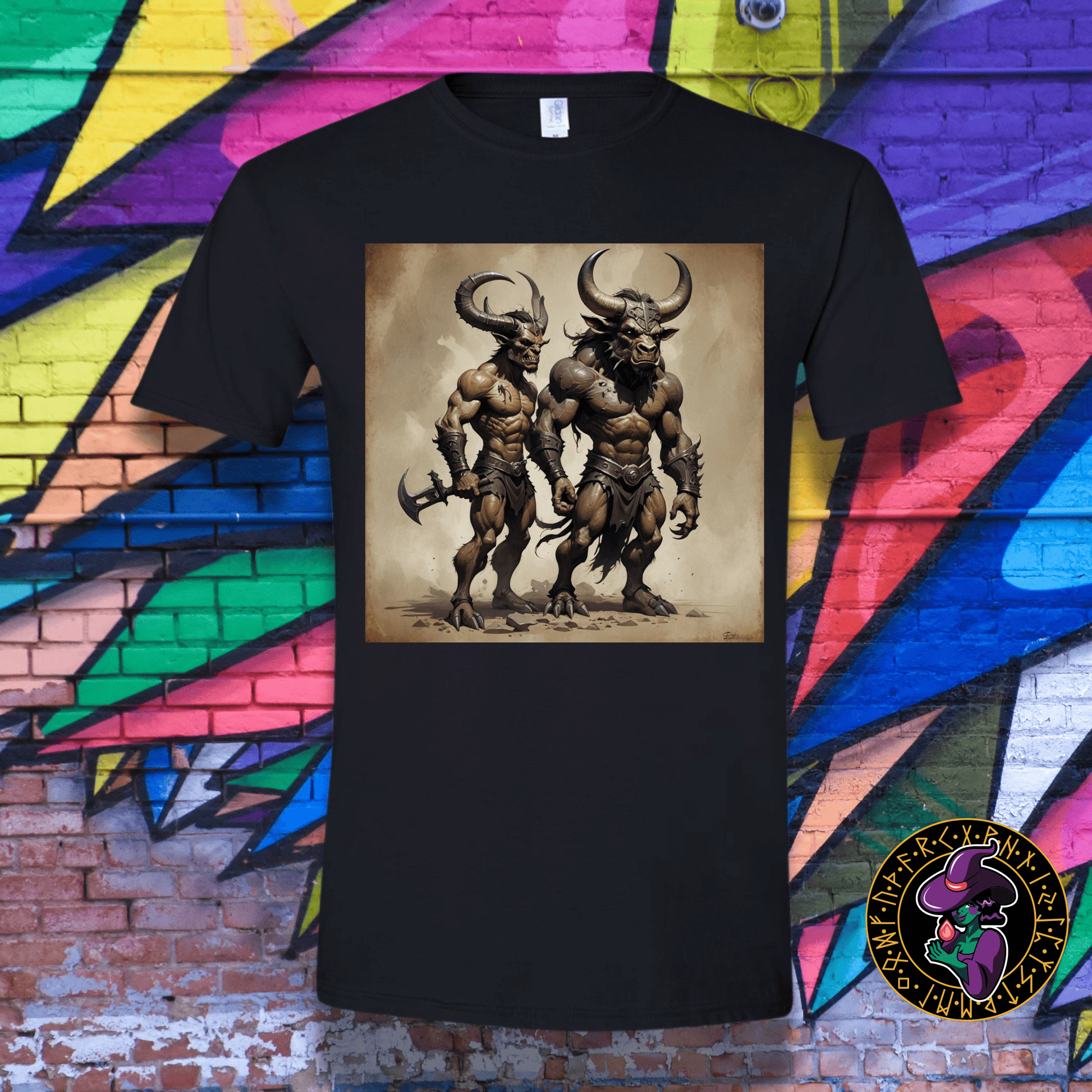 T-Shirt Black / S Minotaur Warriors T-Shirt Minotaur Warriors T-Shirt