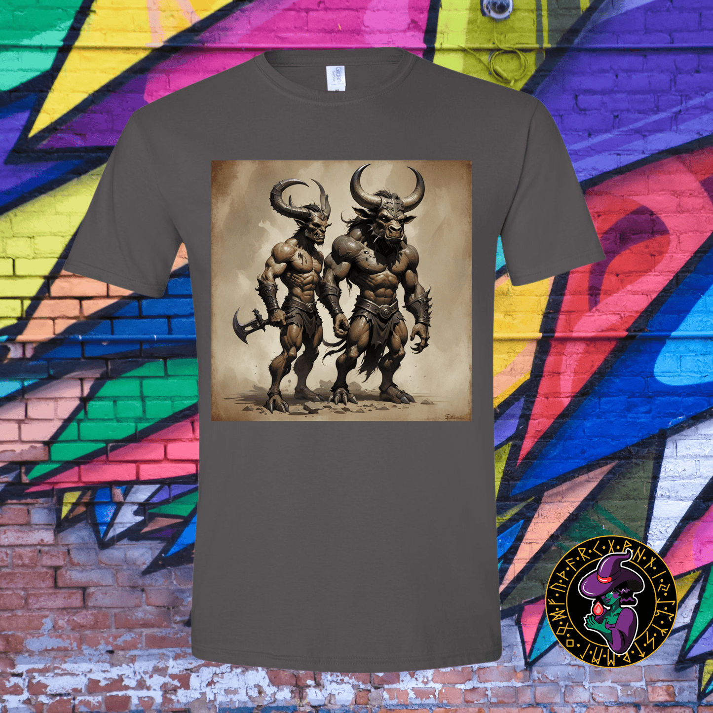 T-Shirt Charcoal / S Minotaur Warriors T-Shirt