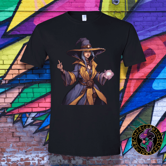 T-Shirt Black / S Mystara the Purple Mage T-Shirt Mystara the Purple Mage T-Shirt