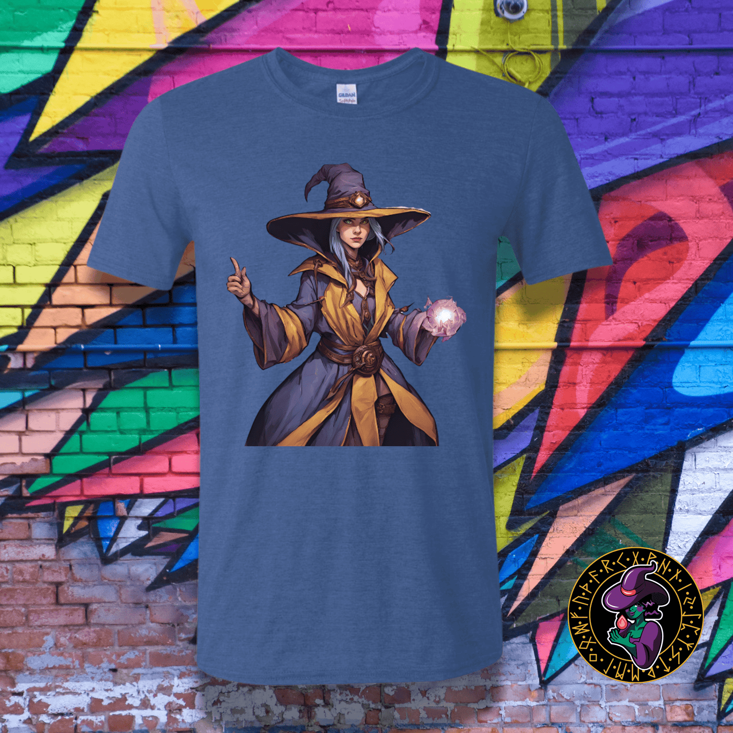 T-Shirt Heather Royal / S Mystara the Purple Mage T-Shirt Mystara the Purple Mage T-Shirt