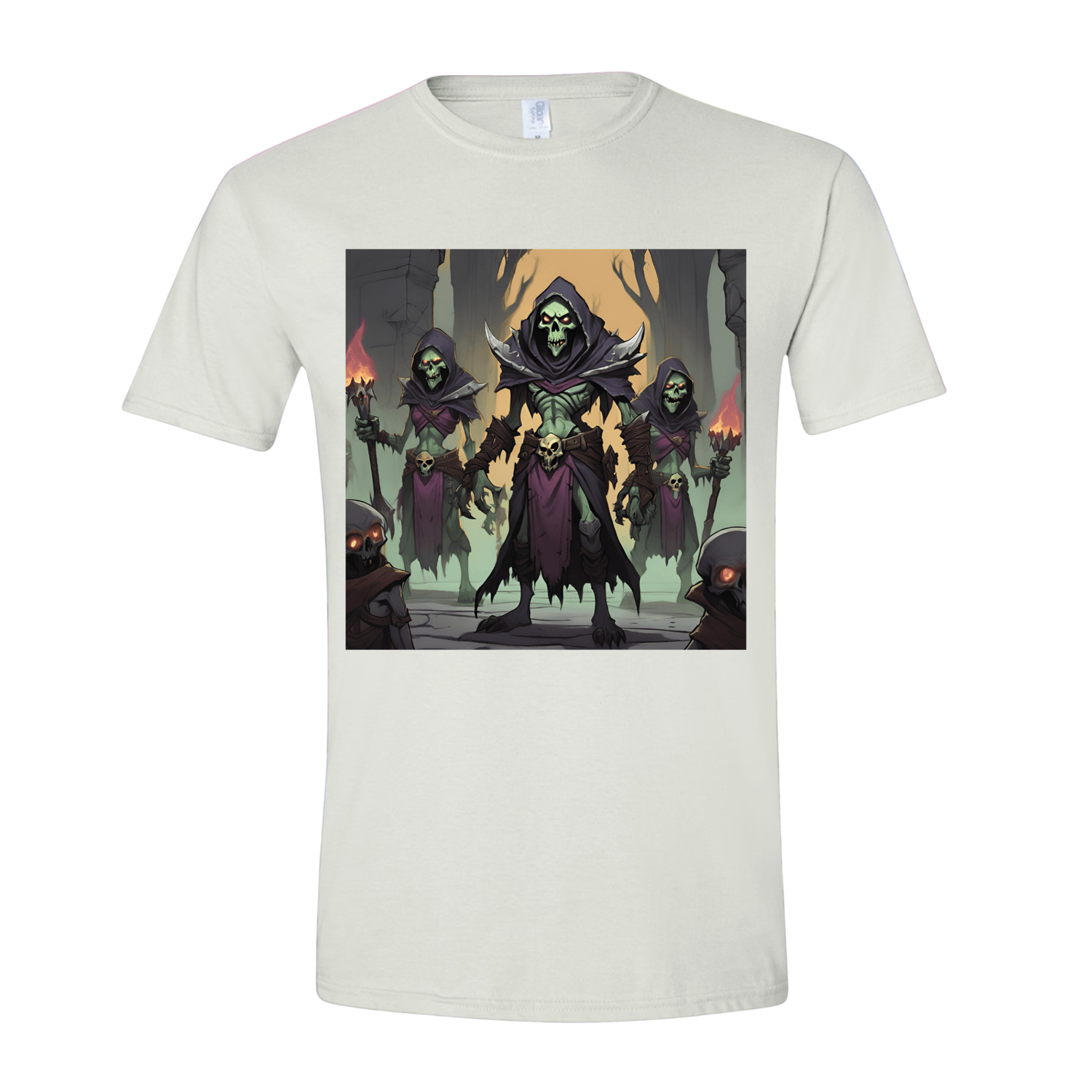 T-Shirt White / S Necromancer Minions T-Shirt Necromancer Minions T-Shirt