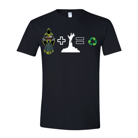 T-Shirt Black / S Necromancer Recycling T-Shirt Necromancer Recycling T-Shirt