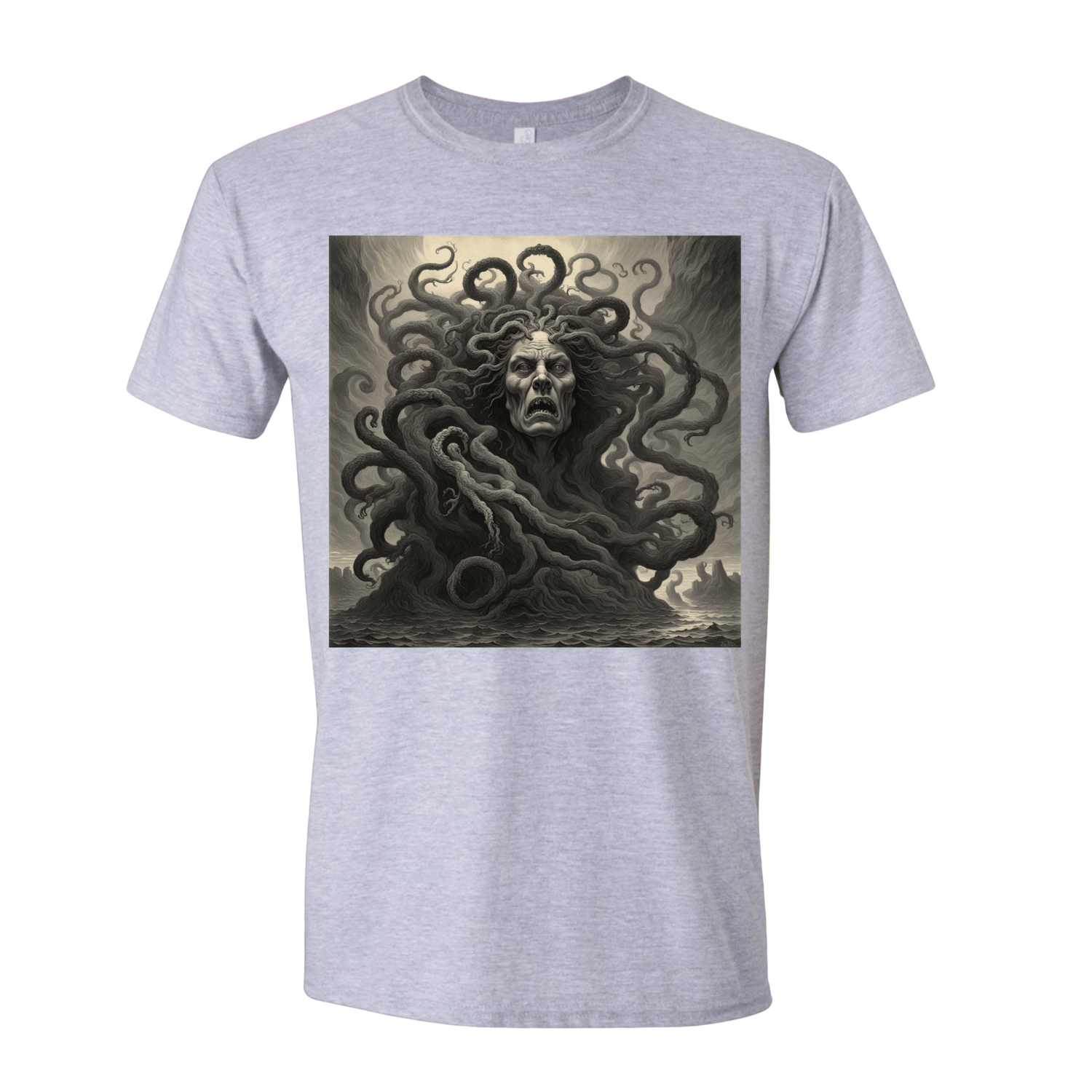 T-Shirt Sport Grey / S Old Sea Hag  T-Shirt Old Sea Hag  T-Shirt