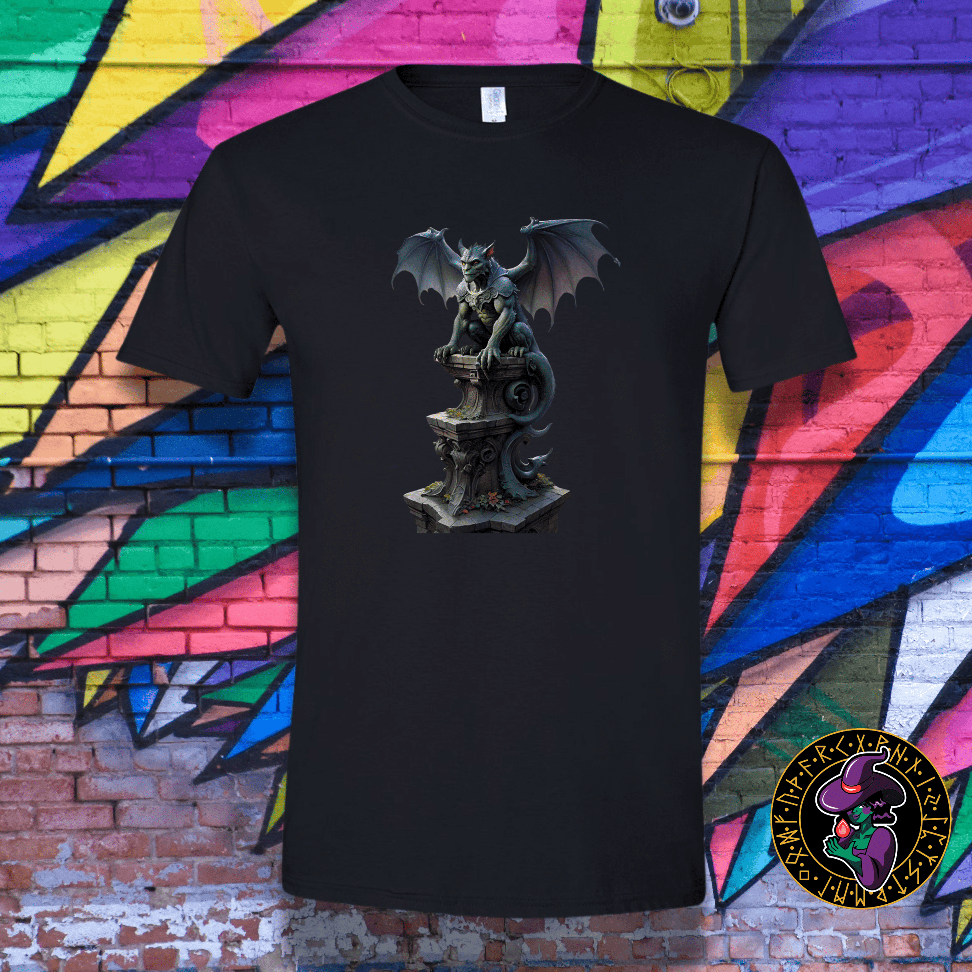 T-Shirt Black / S Perched Protector T-Shirt Perched Protector T-Shirt