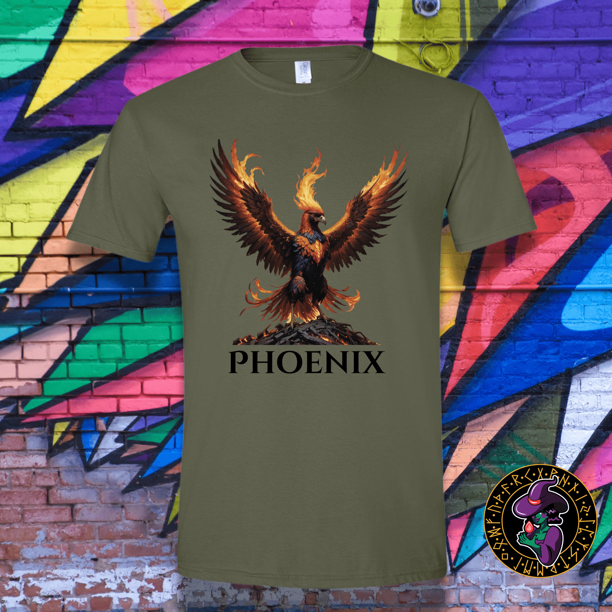 T-Shirt Military Green / S Phoenix T-Shirt