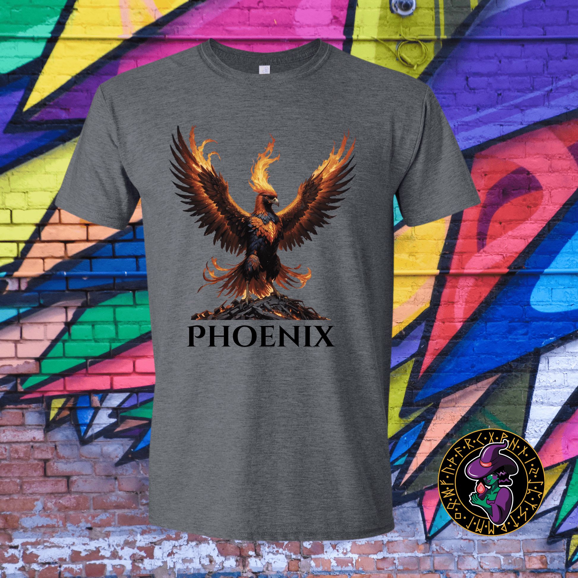 T-Shirt Dark Heather / S Phoenix T-Shirt