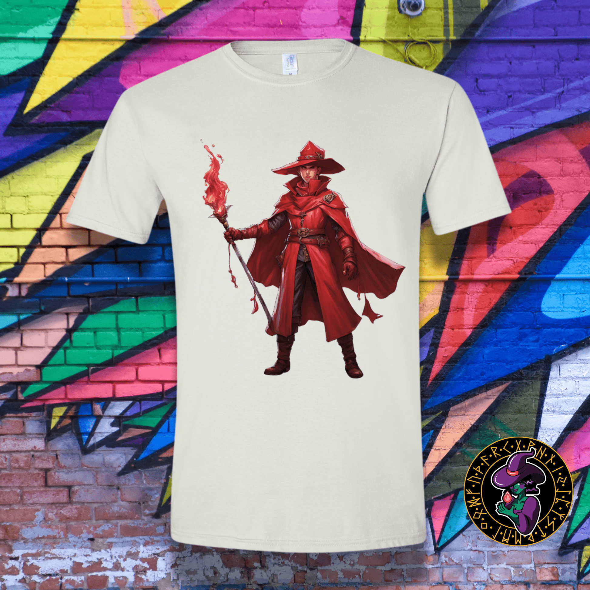 T-Shirt White / S Pyrrhus the Red Mage T-Shirt Pyrrhus the Red Mage T-Shirt