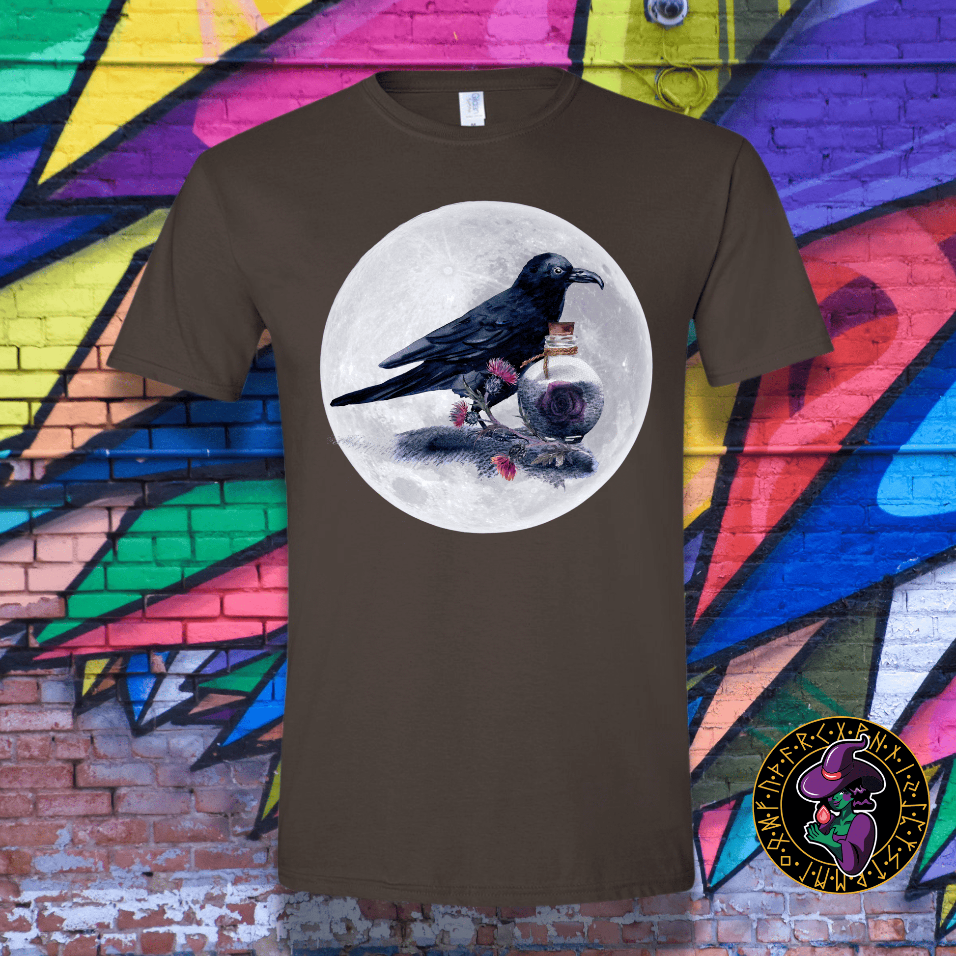 T-Shirt Dark Chocolate / S Raven Alchemy T-Shirt Raven Alchemy T-Shirt