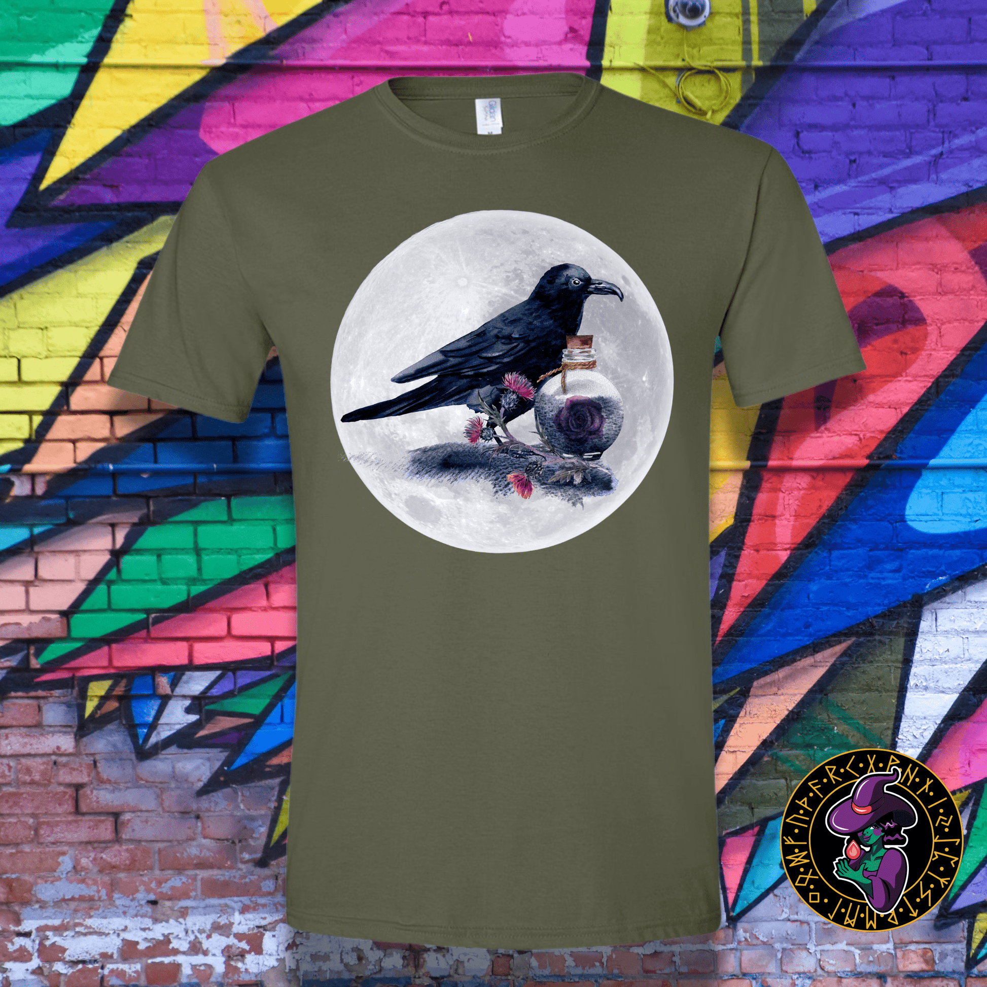 T-Shirt Military Green / S Raven Alchemy T-Shirt Raven Alchemy T-Shirt