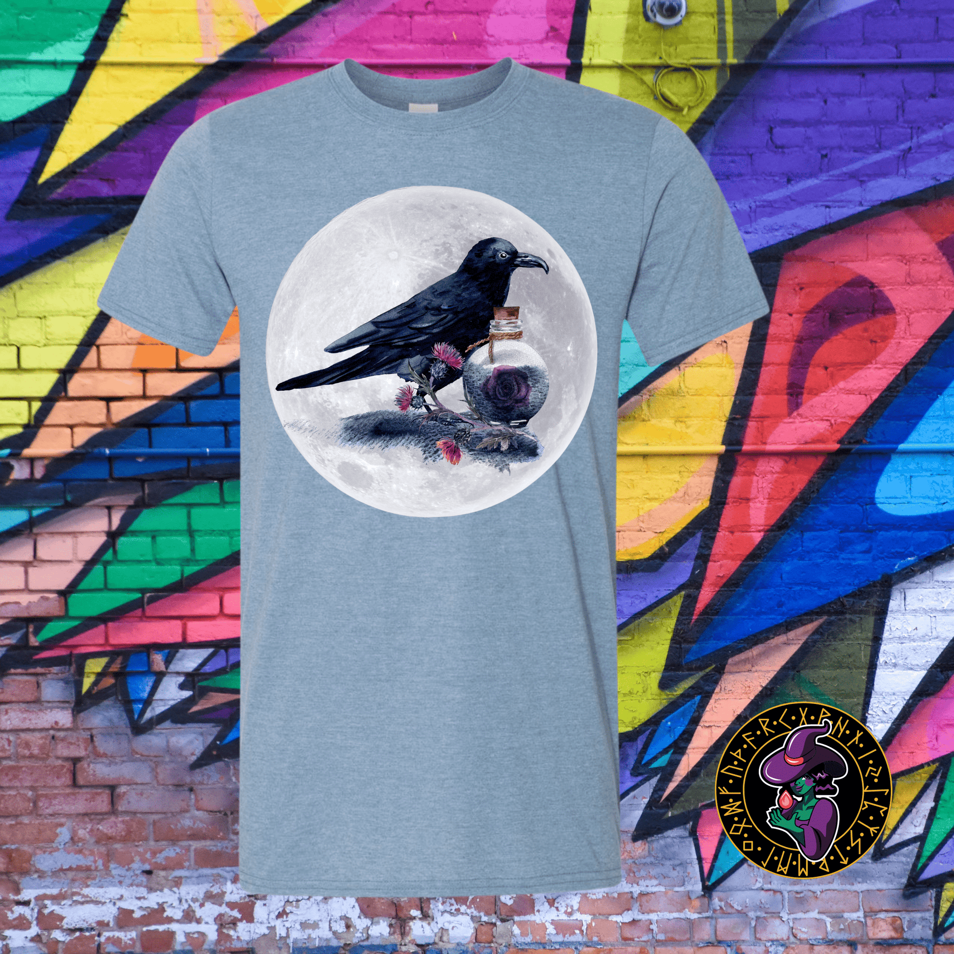 T-Shirt Heather Indigo / S Raven Alchemy T-Shirt Raven Alchemy T-Shirt