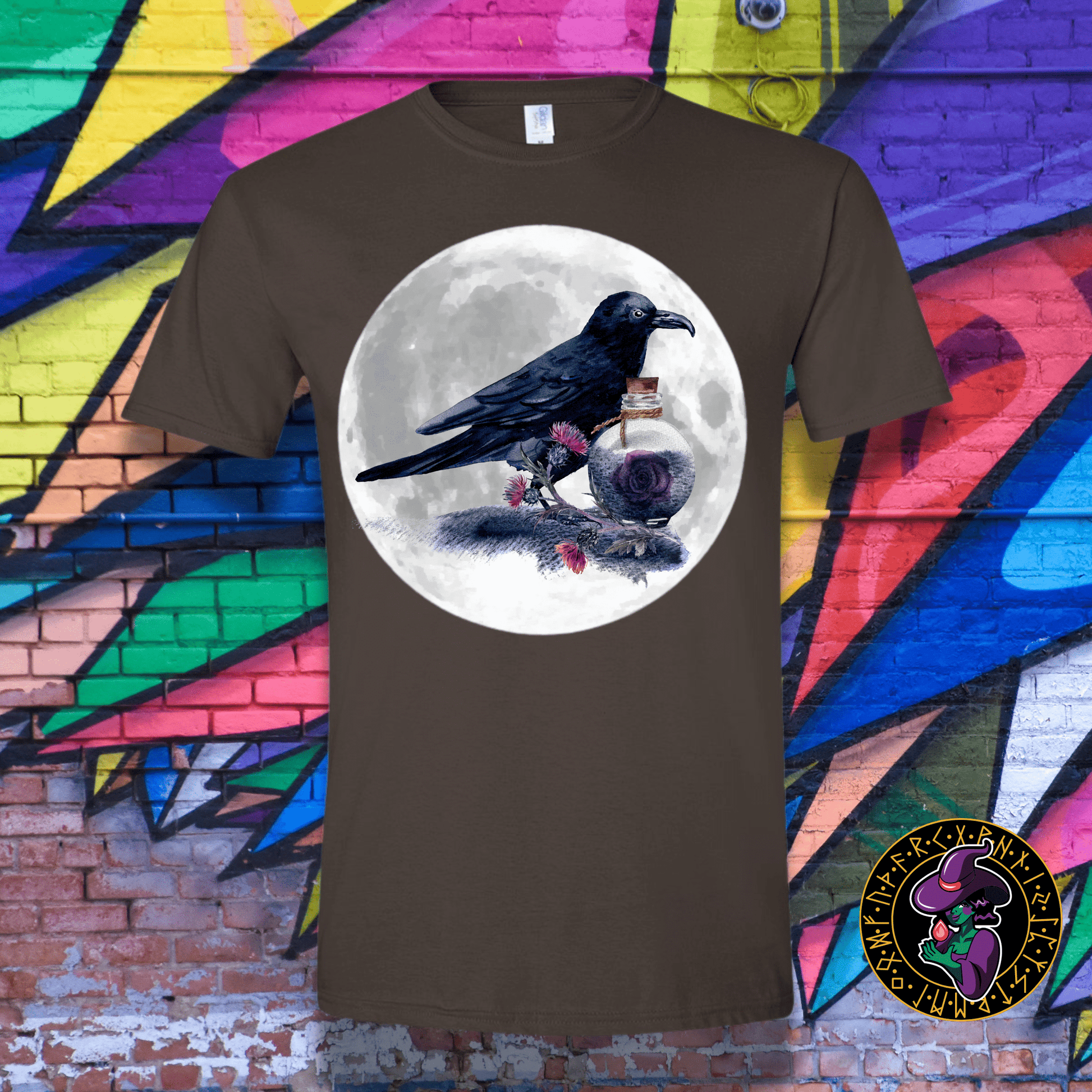 T-Shirt Dark Chocolate / S Raven Alchemy V2 T-Shirt Raven Alchemy V2 T-Shirt