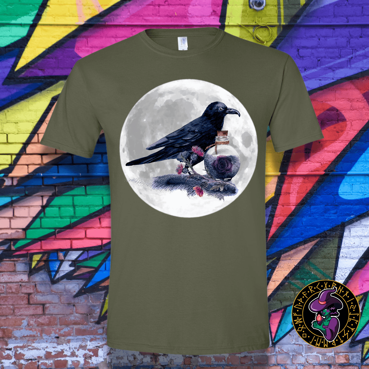 T-Shirt Military Green / S Raven Alchemy V2 T-Shirt Raven Alchemy V2 T-Shirt