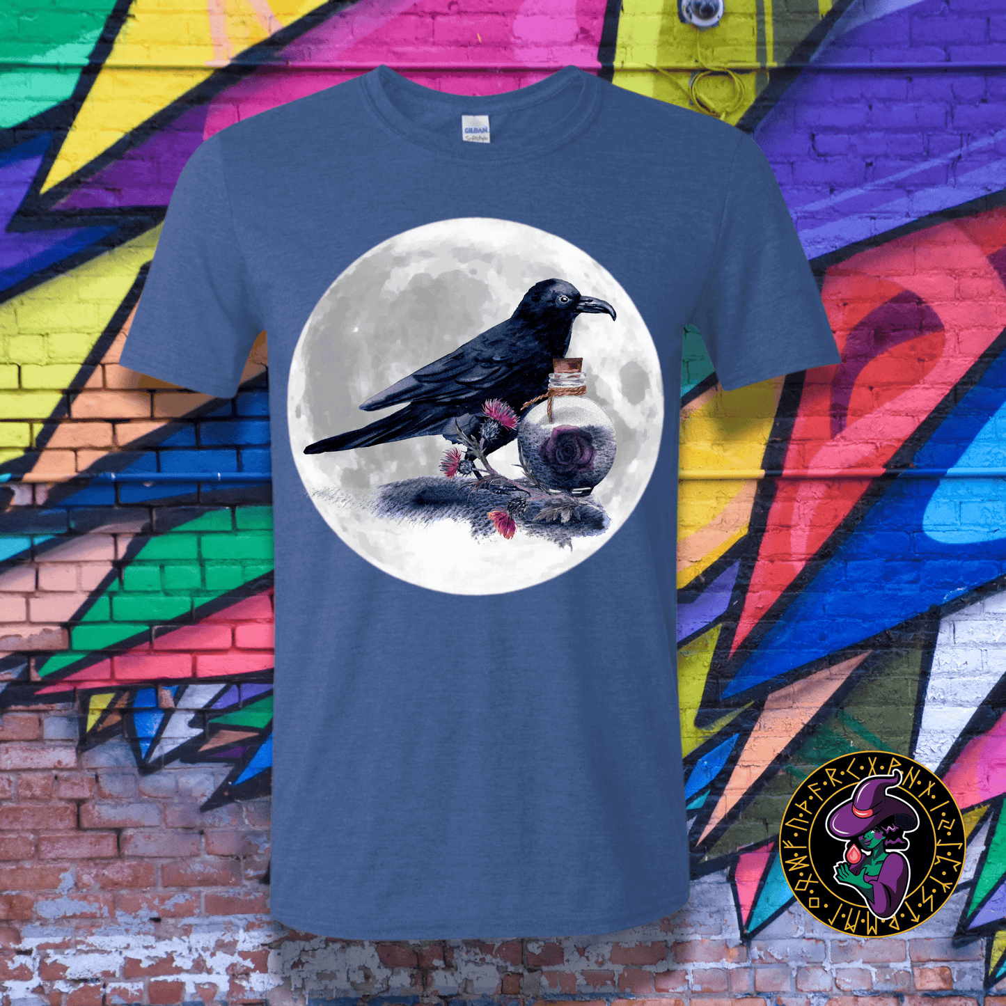 T-Shirt Heather Royal / S Raven Alchemy V2 T-Shirt