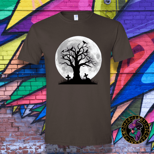 T-Shirt Dark Chocolate / S Raven Graveyard T-Shirt