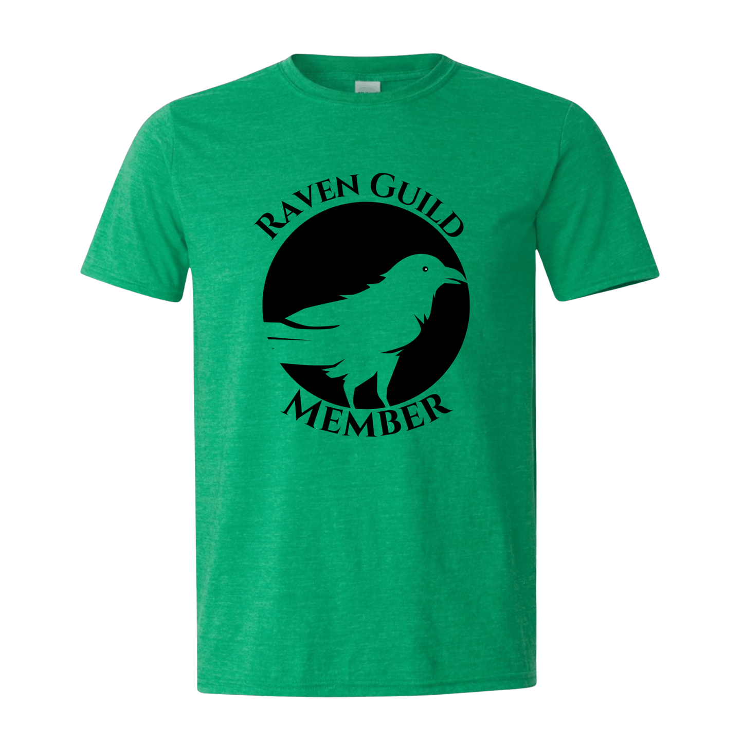 T-Shirt Heather Irish Green / S Raven Guild Member T-Shirt Raven Guild Member T-Shirt
