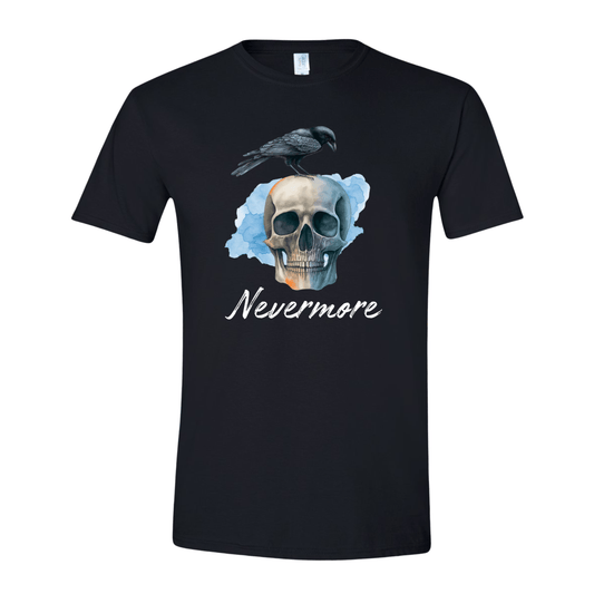 T-Shirt Black / S Raven Nevermore T-Shirt Raven Nevermore T-Shirt