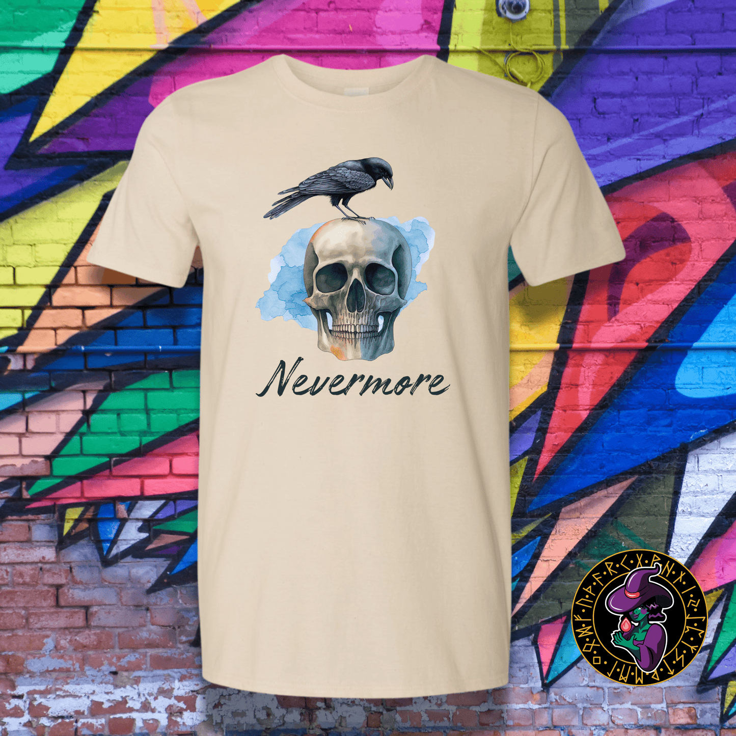 T-Shirt Natural / S Raven Nevermore T-Shirt