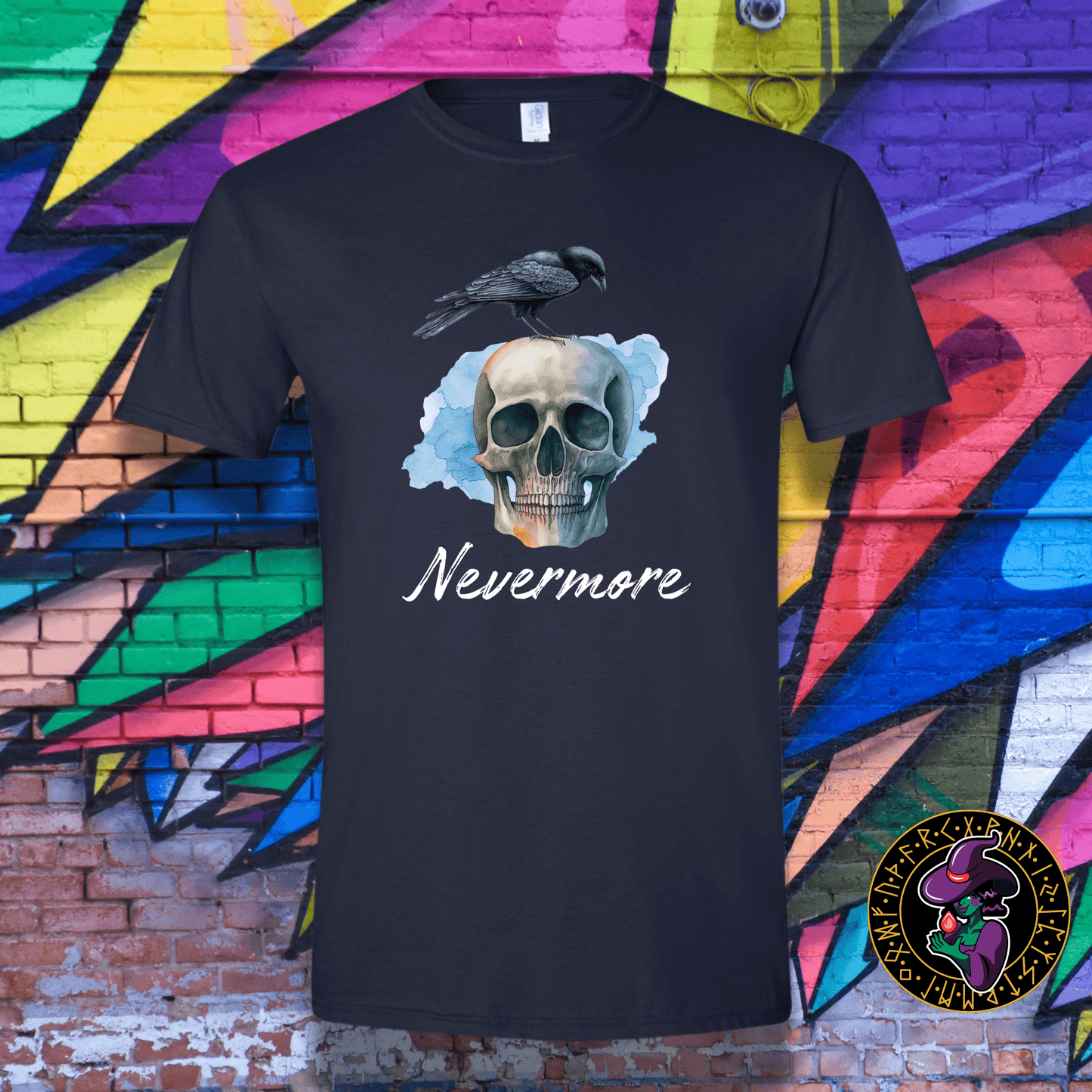 T-Shirt Navy / S Raven Nevermore T-Shirt