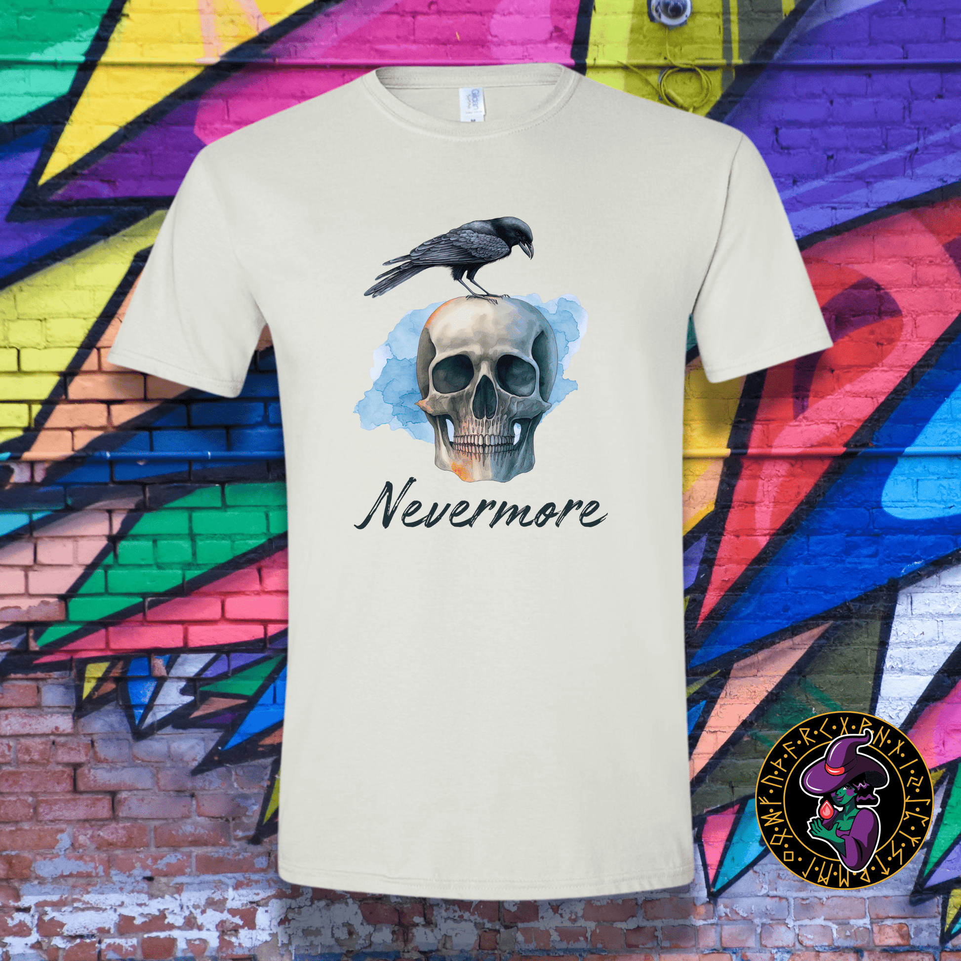 T-Shirt White / S Raven Nevermore T-Shirt