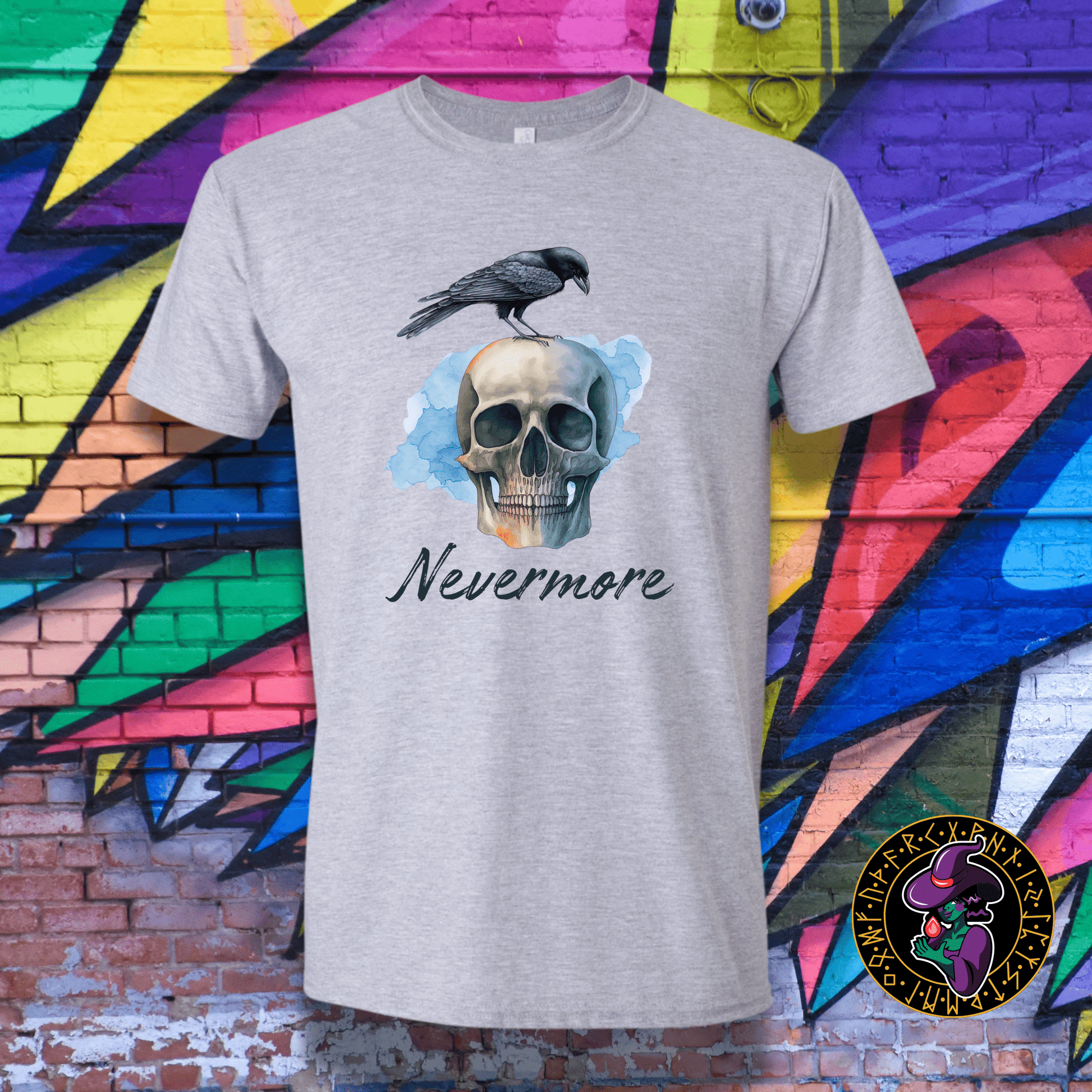 T-Shirt Sport Grey / S Raven Nevermore T-Shirt