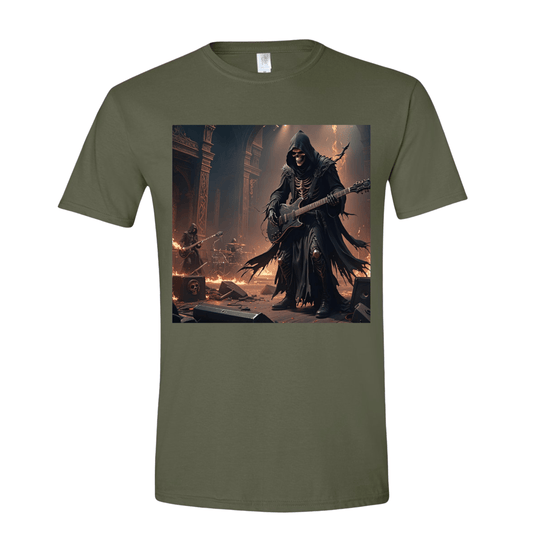 T-Shirt Military Green / S Reaper Death Metal Band T-Shirt Reaper Death Metal Band T-Shirt