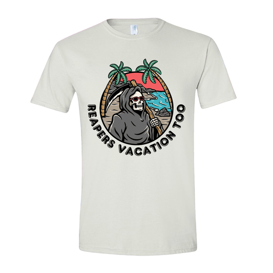 T-Shirt White / S Reapers Vacation Too T-Shirt Reapers Vacation Too T-Shirt