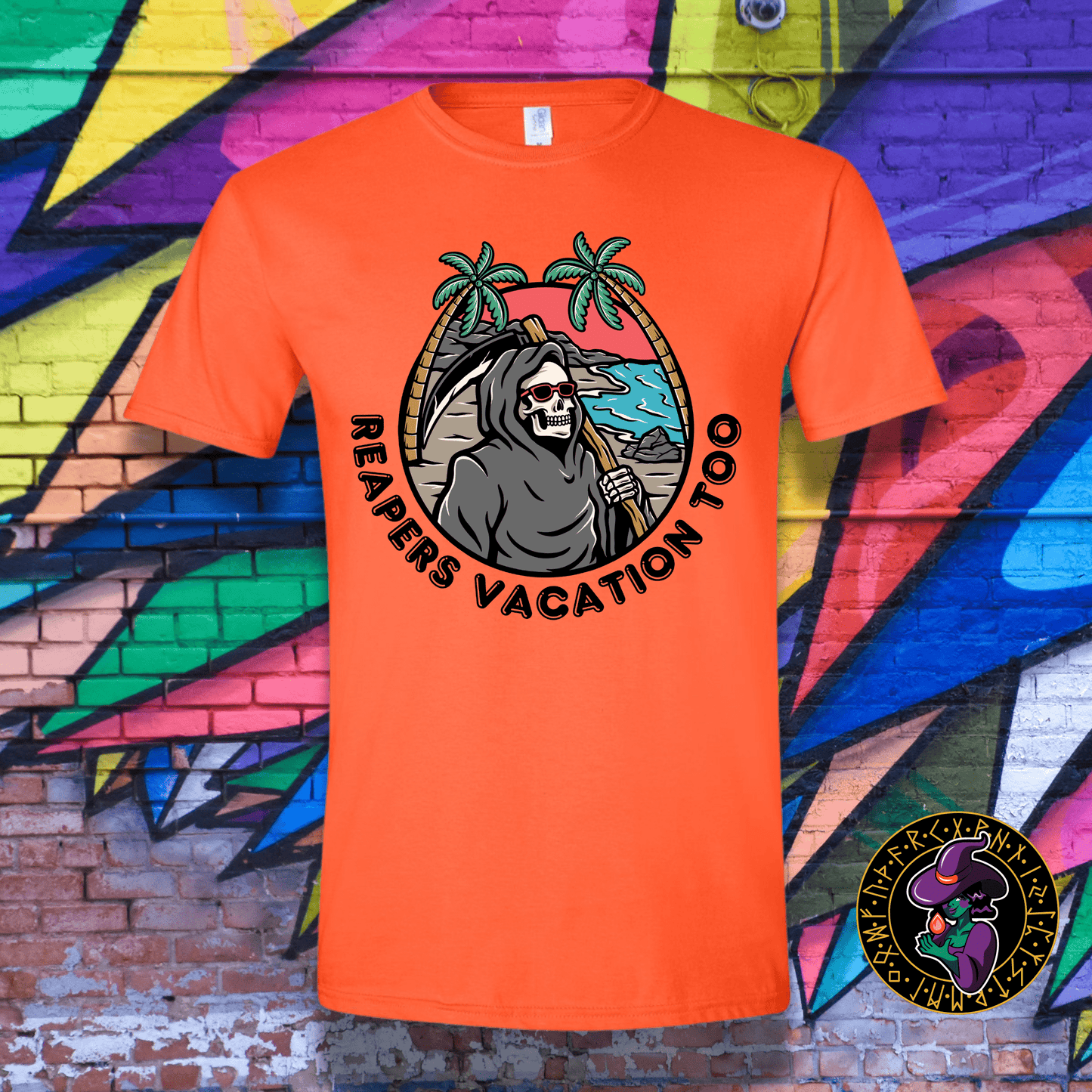 T-Shirt Orange / S Reapers Vacation Too T-Shirt