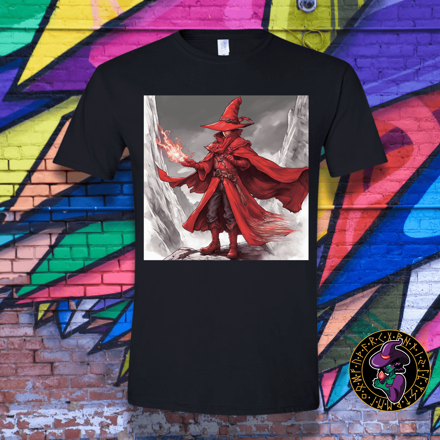 T-Shirt Black / S Red Mage T-Shirt