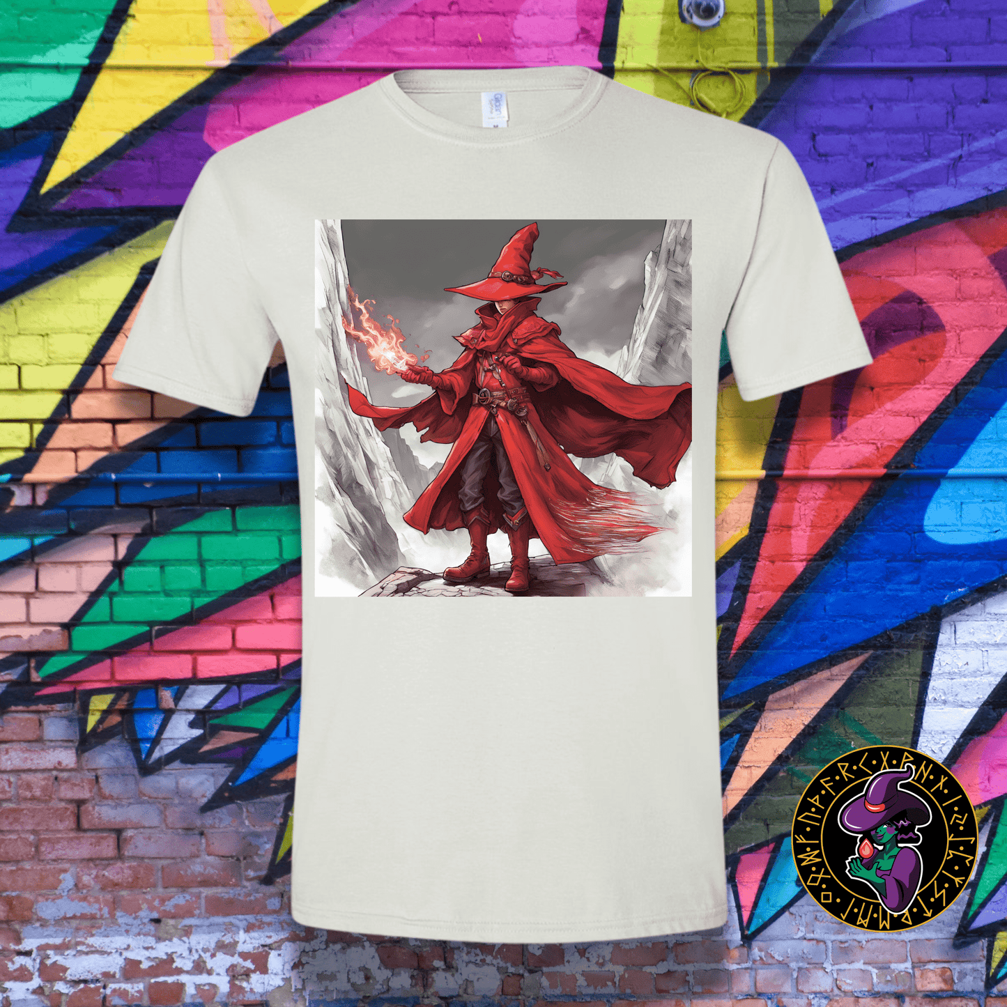 T-Shirt White / S Red Mage T-Shirt