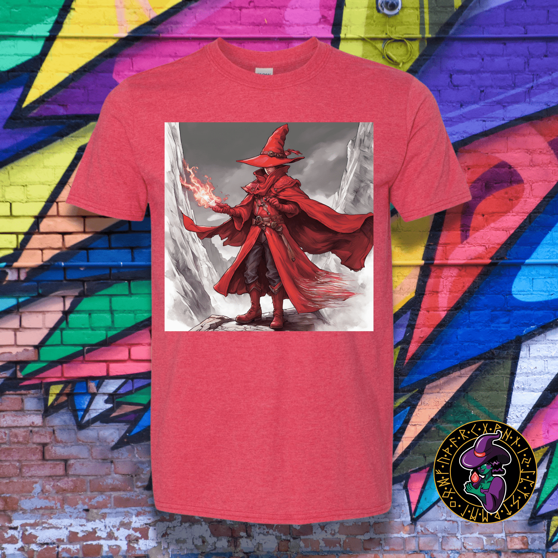 T-Shirt Heather Red / S Red Mage T-Shirt