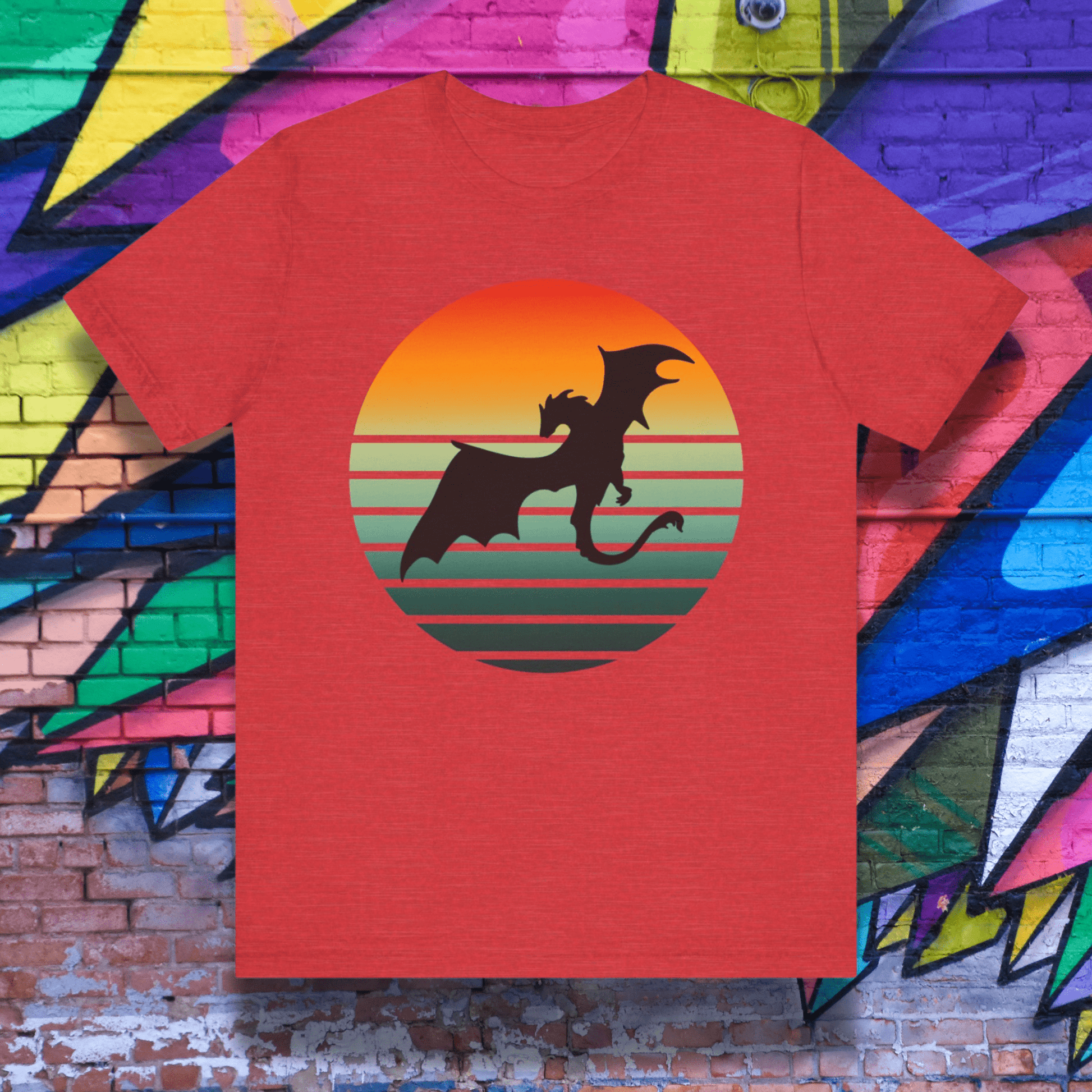 T-Shirt Retro Dragon T-shirt