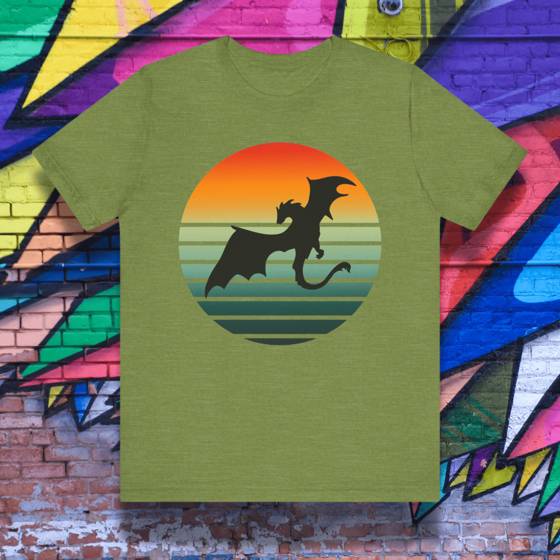 T-Shirt Retro Dragon T-shirt