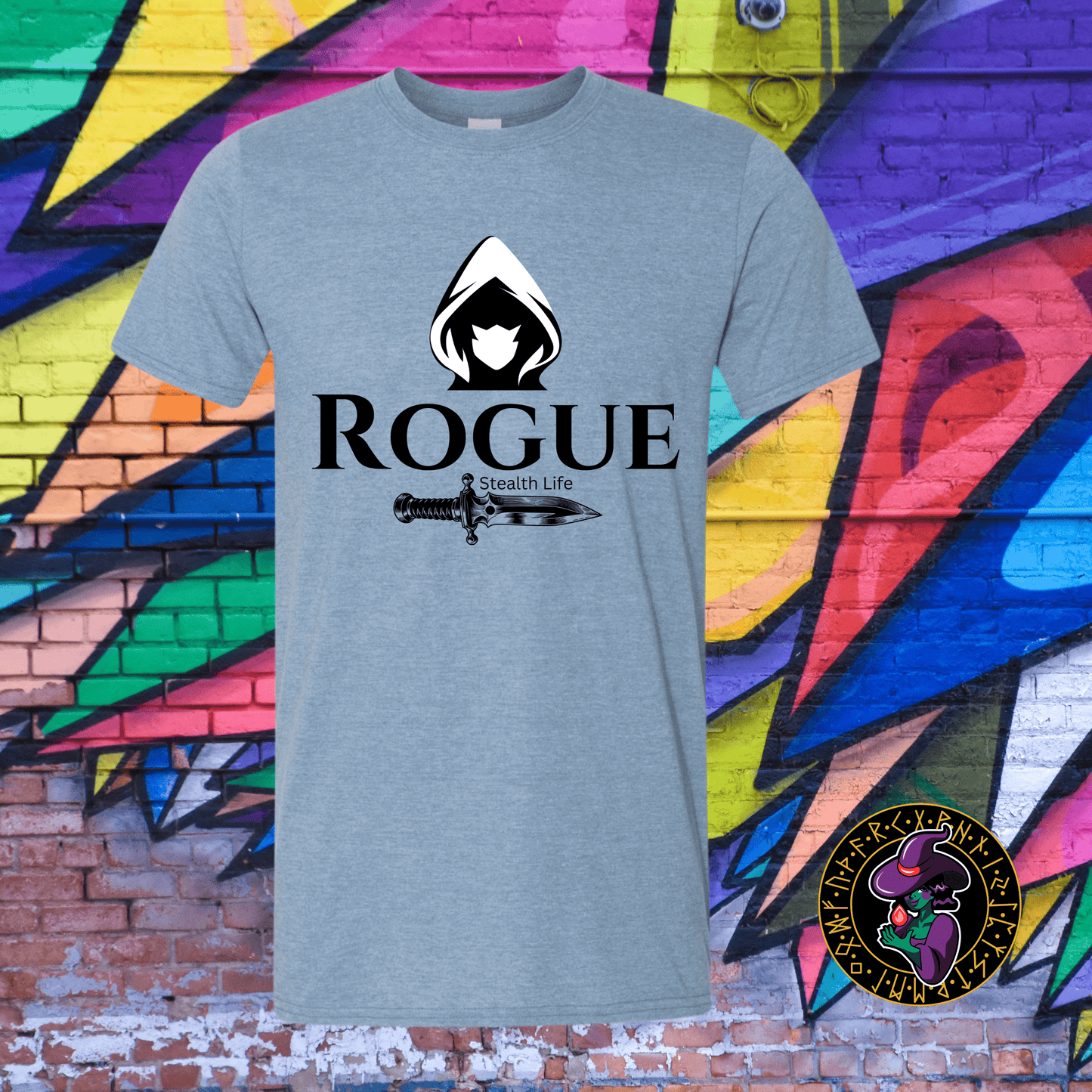 T-Shirt Heather Indigo / S Rogue Stealth Life T-Shirt