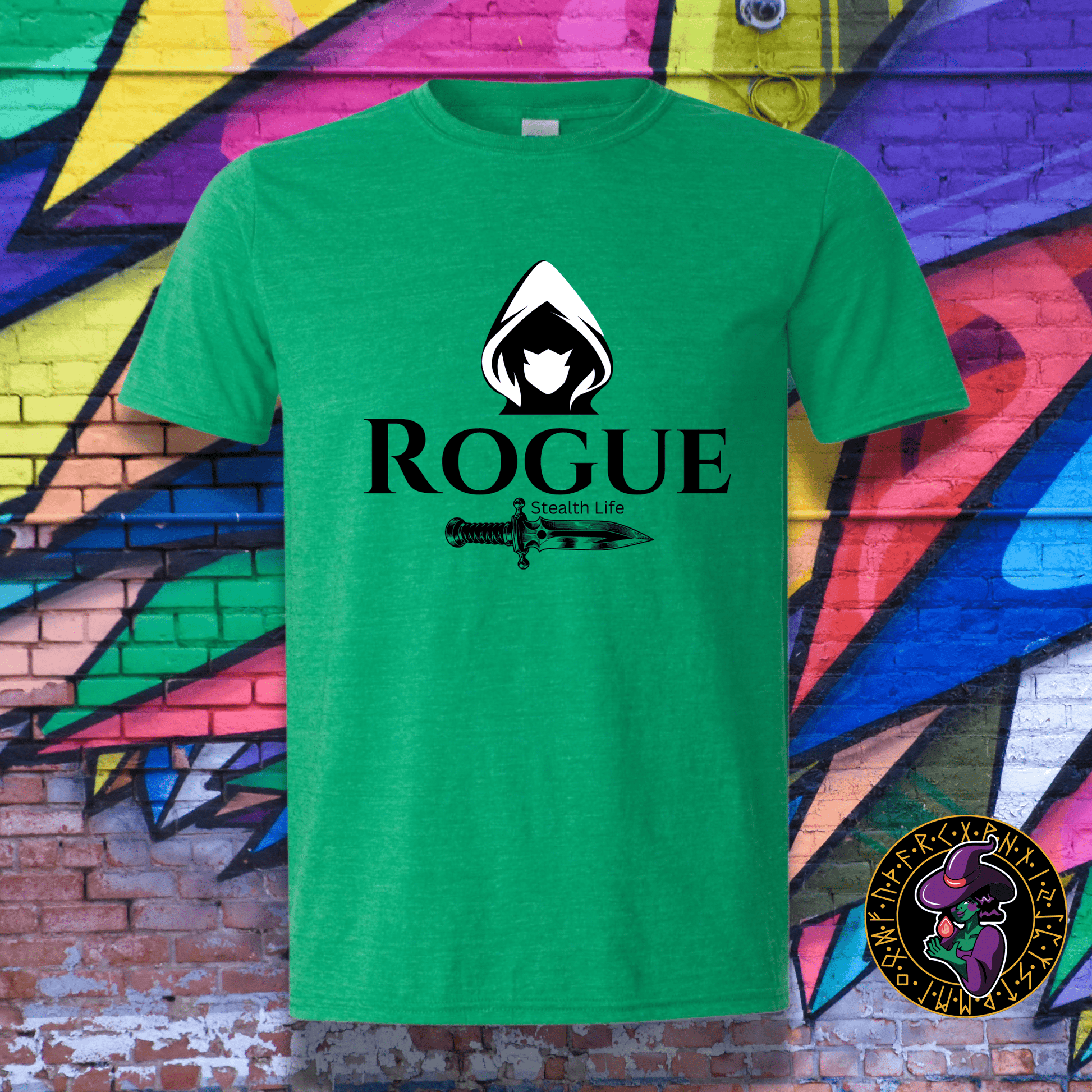 T-Shirt Heather Irish Green / S Rogue Stealth Life T-Shirt