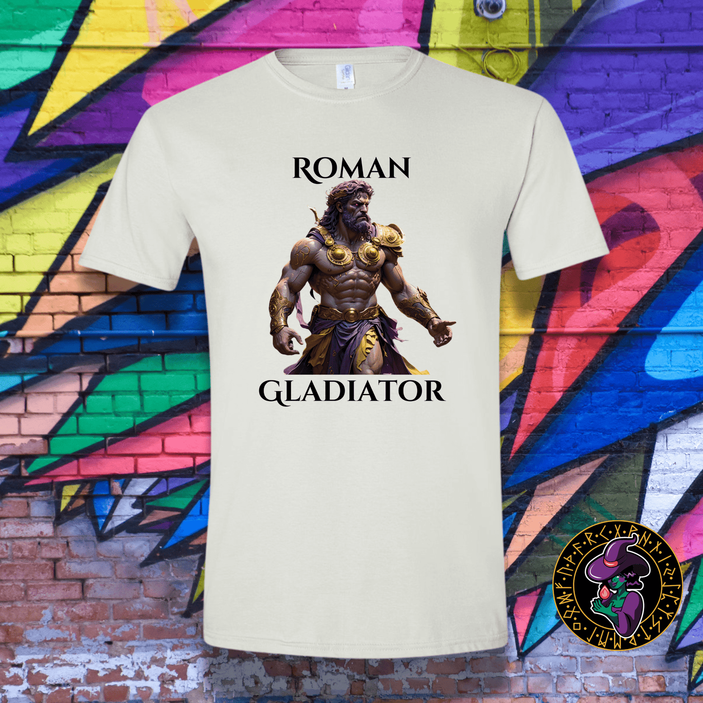 T-Shirt White / S Roman Gladiator T-Shirt