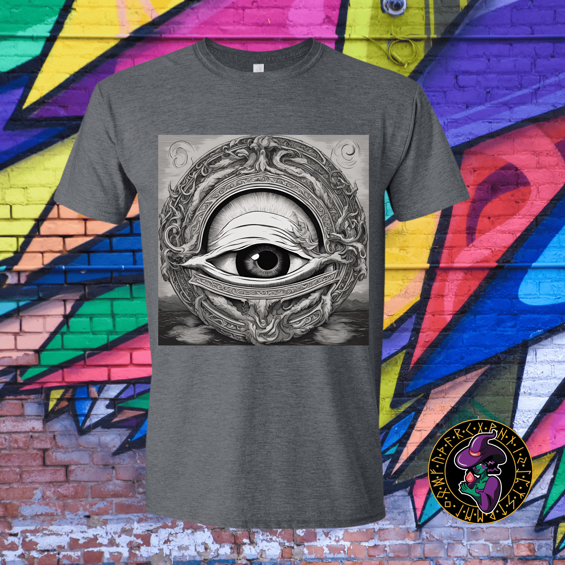 T-Shirt Dark Heather / S The Watching Eye T-Shirt