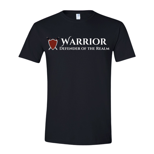 T-Shirt Warrior Defender of the Realm T-Shirt Warrior Defender of the Realm T-Shirt